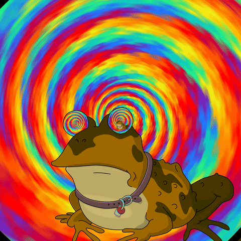 The hypnotoad from Futurama, a cartoon series by Matt Groening (The Simpson creator)